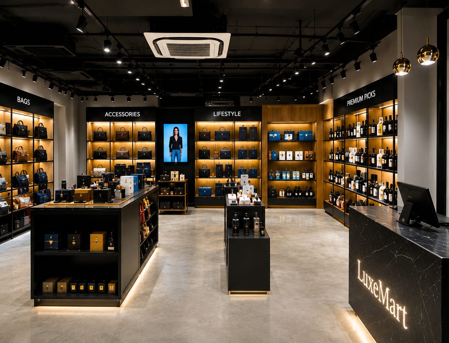 LuxeMart Flagship Store