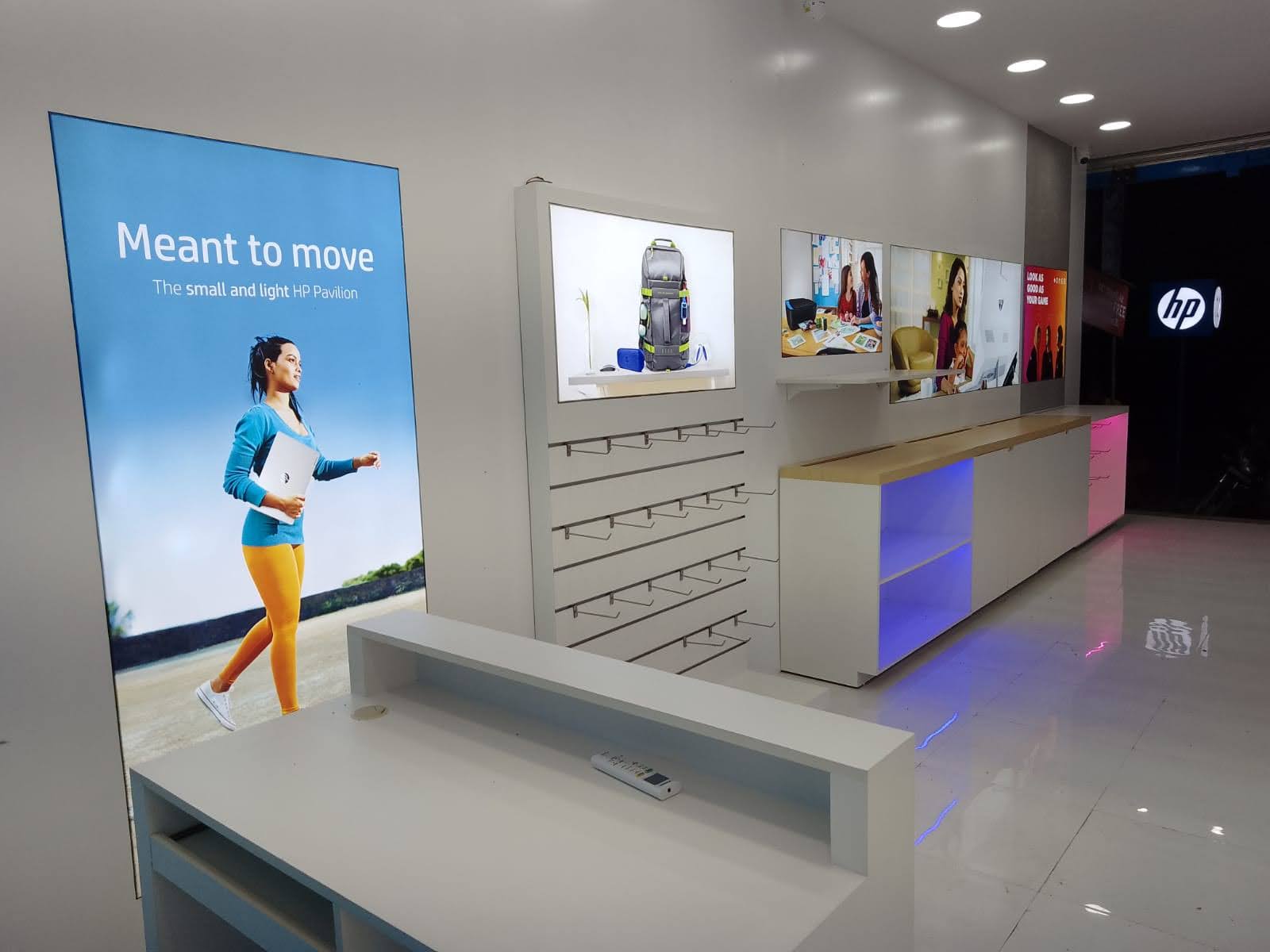 HP Store Interior Design & Retail Fixtures gallery image — Retail Fixture & Fit-out