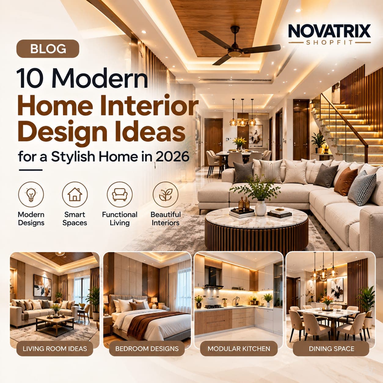 10 Modern Home Interior Design Ideas for 2026