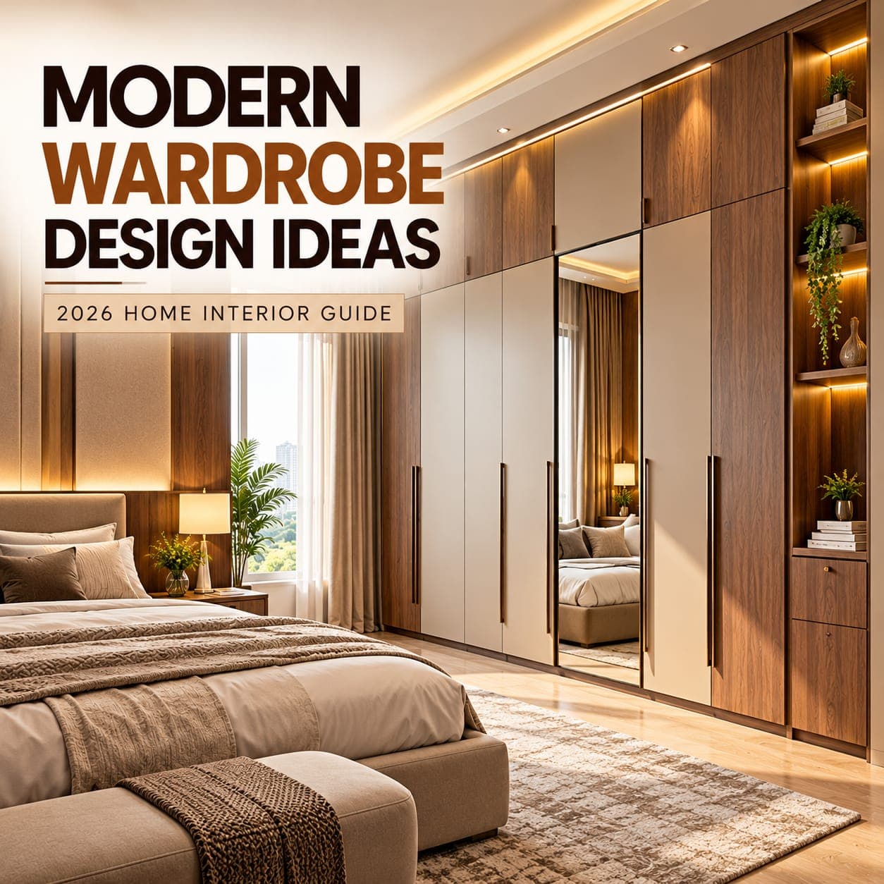 Modern Wardrobe Design Ideas for Indian Homes in 2026